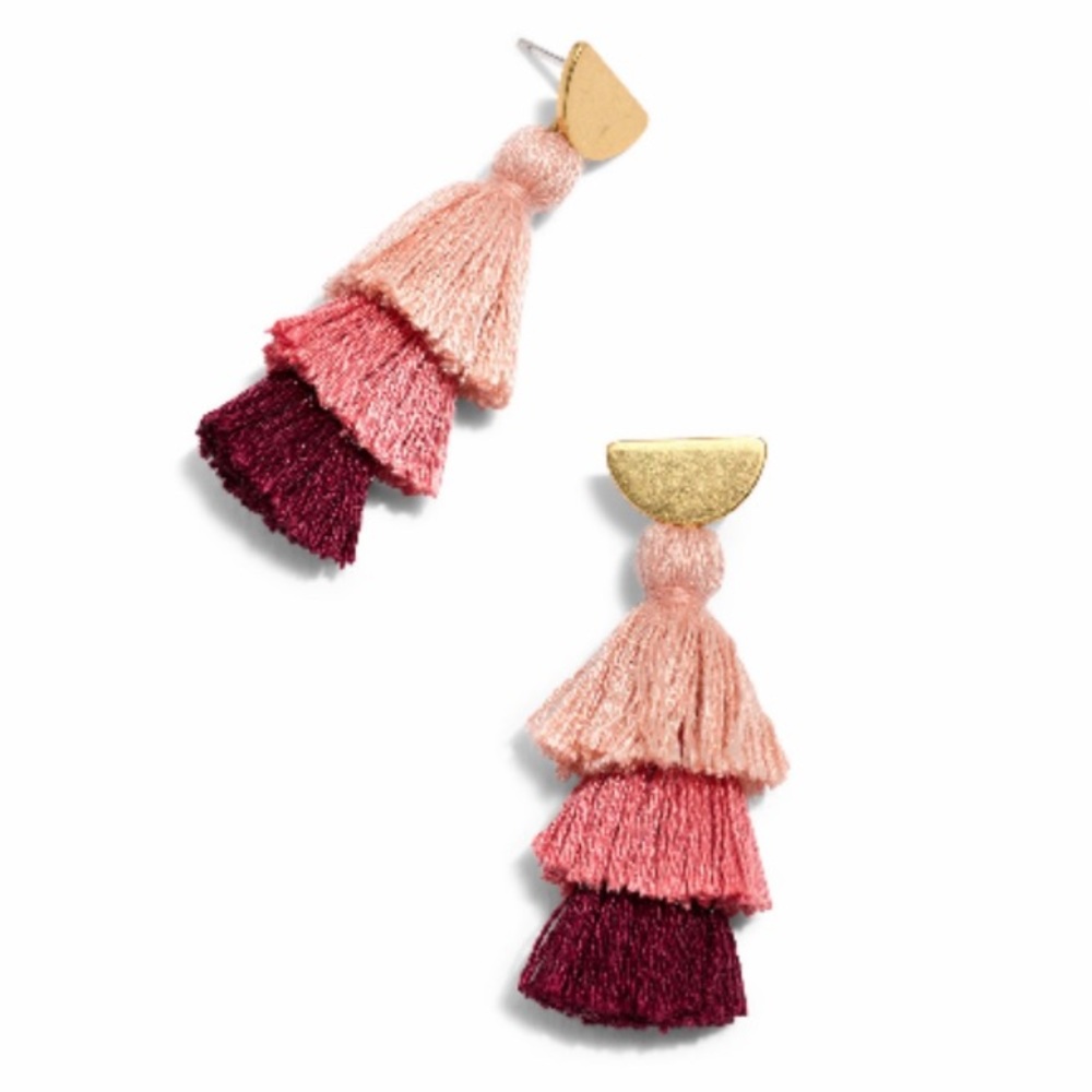 Madewell Tiered Tassell Earrings